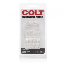Комплект из 2 прозрачных эрекционных колец COLT Enhancer Rings