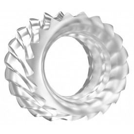 Прозрачное эрекционное кольцо No.40 Ball Strap