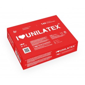 Презервативы Unilatex Strawberry с клубничным ароматом - 144 шт.